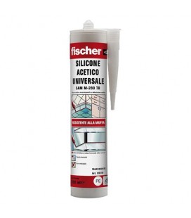 Sigillante multiuso acrilico SA bianco 310ml.  FISCHER