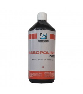 Assopolish universale noir nero 751 lucidatura auto moto carrozzeria corcos 1 lt