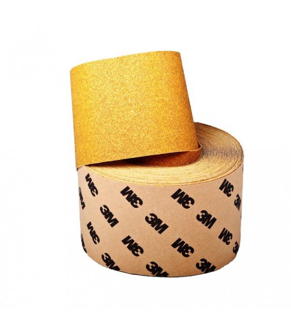 3M Hookit 255P  ROTOLO ABRASIVO 115MM.X25M. GR.320