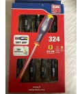 Serie set di giraviti cacciaviti croce Phillips e taglio piatti usag 324 sh8