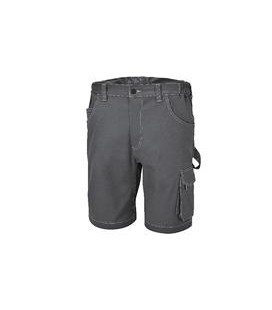 Pantaloncini da lavoro elasticizzati  tg.xxxl Stretch "slim fit" grigio beta 7831ST