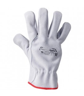 GUANTO IN PELLE CROSTA BOVINA TG.10 – GFC1004WH RAYS