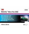 3M PN02049 - Wetordry 401Q FOGLI ABRASIVI  AD ACQUA CONF.DA 50PZ. 138MM X 230MM GR.2000  