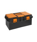 CESTELLO LUNGO E VUOTO   IN MATERIALE PLASTICO CON CONTENITORE E VASCHETTE PORTAMINUTERIE  BETA CP15L