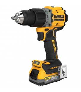 TRAPANO A PERCUSSIONE DEWALT DCD805E2T-QW BRUSHLESS 18V XR con 2 batterie
