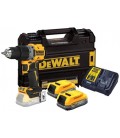TRAPANO A PERCUSSIONE DEWALT DCD805E2T-QW BRUSHLESS 18V XR con 2 batterie