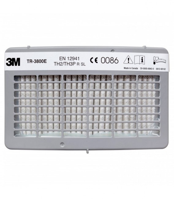 Filtro antiparticolato e per vapori organici sgradevoli per respiratore elettroventilato 3M™ Versaflo™, TR-3802E