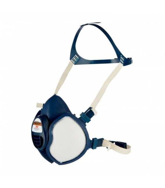 3M™ Semimaschera riutilizzabile senza manutenzione, filtri FFA1P2 R D, 4251+