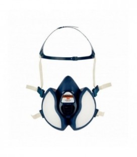3M™ Semimaschera riutilizzabile senza manutenzione, filtri FFA2P3 R D, 4255+