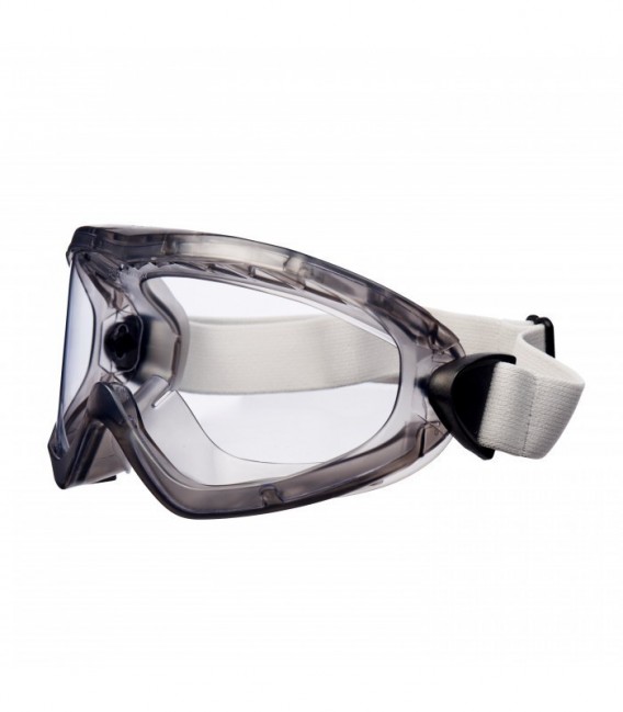 3M™ Occhiali a mascherina serie 2890, ventilazione indiretta, anti-appannamento, lenti in acetato trasparente, 2890A