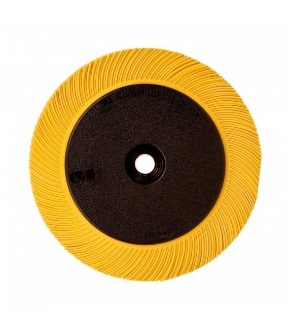 Spazzola radiale Scotch-Brite™ Bristle Tipe S BB-ZB, tipo C, P80, 150 mm, gialla
