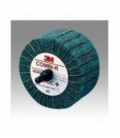 Scotch-Brite™ CB-ZR Spazzole lamellari combinate Roloc™, P120, 63 mm x 32 mm