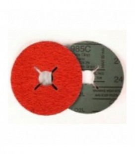 Fiber disc 3M  Cubitron II 987C, 80+, 115 mm x 22 mm