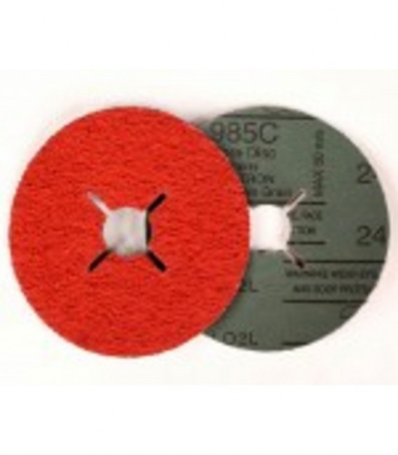Disco fibrato 3M  Cubitron  II 987C, 80+, 180 mm x 22 mm