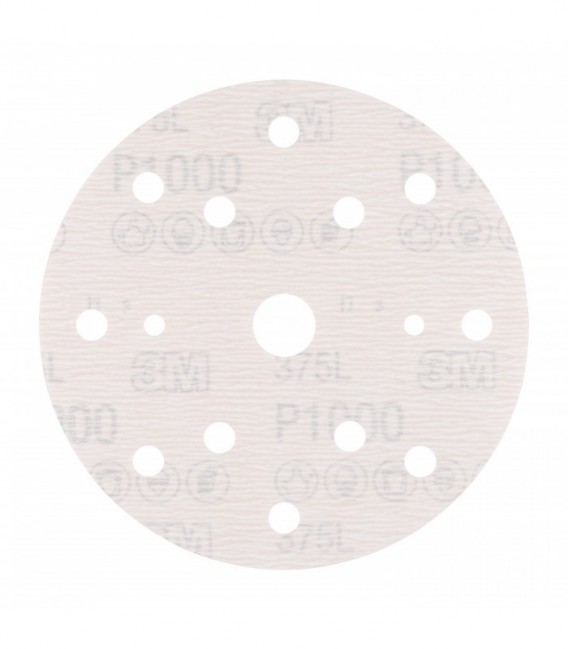 3M  375L Hookit discs, 150 mm, P1000, no holes, PN 86704