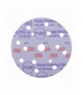 Abrasive disc with film support for violet finish 3M  Hookit 260L, 150 mm, 15 holes, P1200, 51158