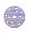 Disco abrasivo per finitura con supporto in film 3M™ Hookit™ 260L Purple, 150 mm, 15 fori, P1000, 51157