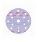 Abrasive disc with film support 3M  Hookit 260L, 150 mm, 15 holes, P2000, 51304