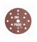 Flexible abrasive disc 3M  Hookit 270J, 150 mm, 15 holes, P800, 34420