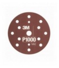 Flexible abrasive disc 3M  Hookit 270J, 150 mm, 15 holes, P1000, 34421