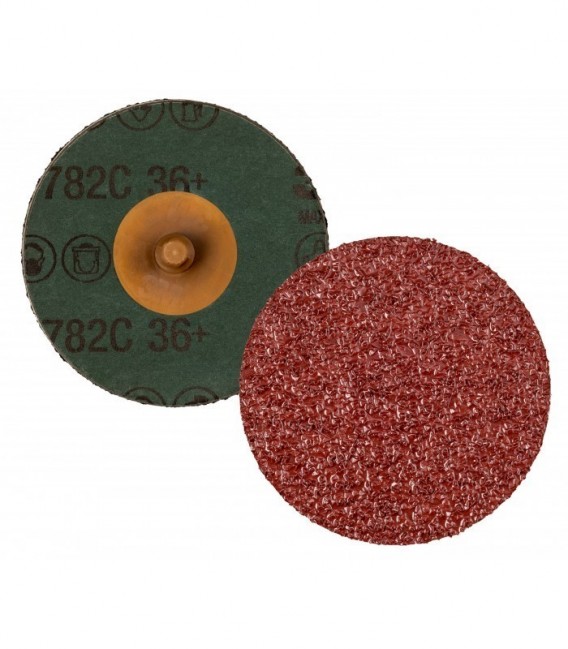 Fiber disc 3M  Roloc 782C, 80+, 75 mm