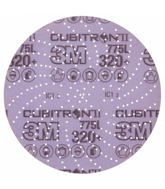 Discs with film support 3M Xtract Cubitron II 775L, 152 mm, 320+