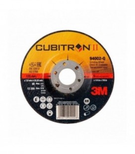 Disco da sbavo a centro depresso 3M  Cubitron  II T27, 150 mm x 7 mm x 22 mm