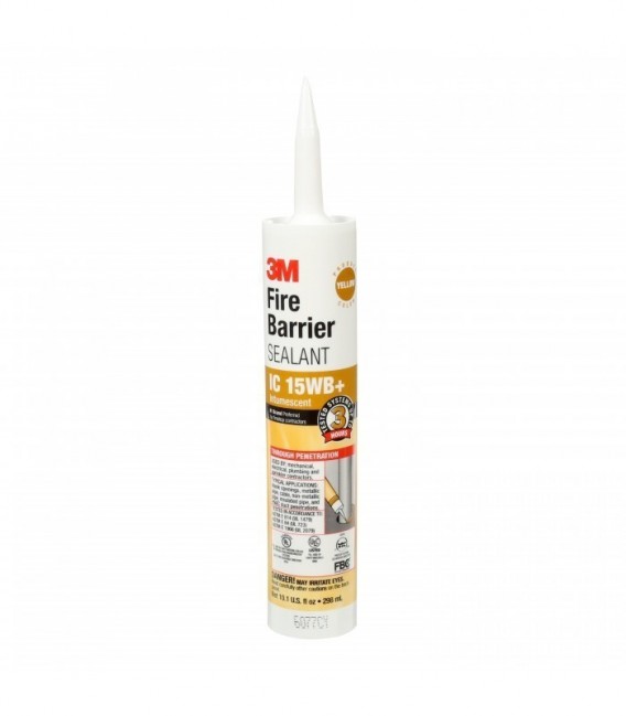 3M  Fire seal IC 15WB+ ,287 ml, cartridge, 12 per pack