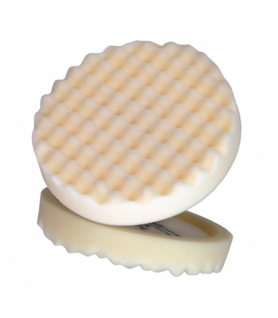 Tampone in spugna per paste abrasive 3M™ Perfect-It™, bianco, ondulato, 203 mm, 05737