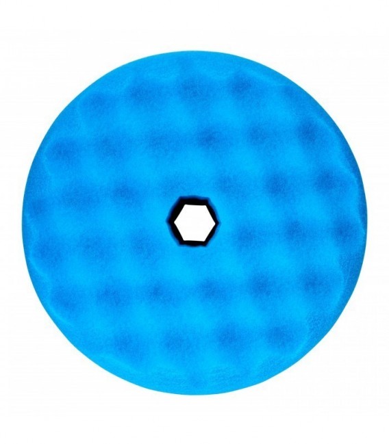 Blue Corrugated Sponges for polish 3M  Perfect-it, Quick Connect System, Blue, Undulating, 150 mm, 50880