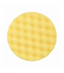 Corrugated sponge rasp for fine abrasive pastes 3M  Perfect-it, Yellow, Undulating, 150 mm, 50488