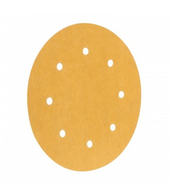 3M  Hookit 255P Paper disc, P120, 200 mm, 8 holes