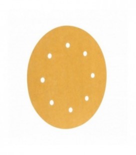 3M  Hookit  255P Disco in carta, P120, 200 mm, 8 fori