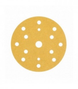 Disco abrasivo 3M™ Hookit™ 255P, 150 mm, 15 fori, P150, 50446