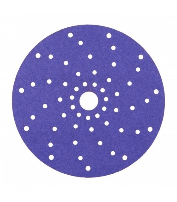 Disco abrasivo 3M™ Cubitron™ II Hookit™ 737U, 150 mm, multiforato, 150+, 51421
