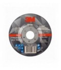 Dumping disc in depressed centre 3M  Silver, T27, 115mm x 7mm x 22mm