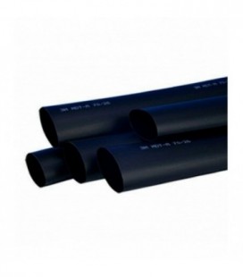 Heat shrinkage gum 3M  MDT-A 70,0/26,0 mm black, with adhesive - 1mt brush - display box