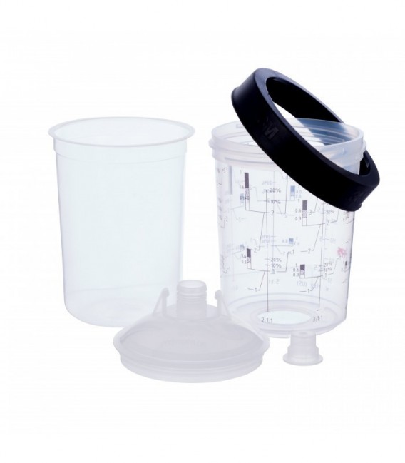 Kit of lids and liner 3M  PPS, Midi, 400 ml, 200 μ, 16112
