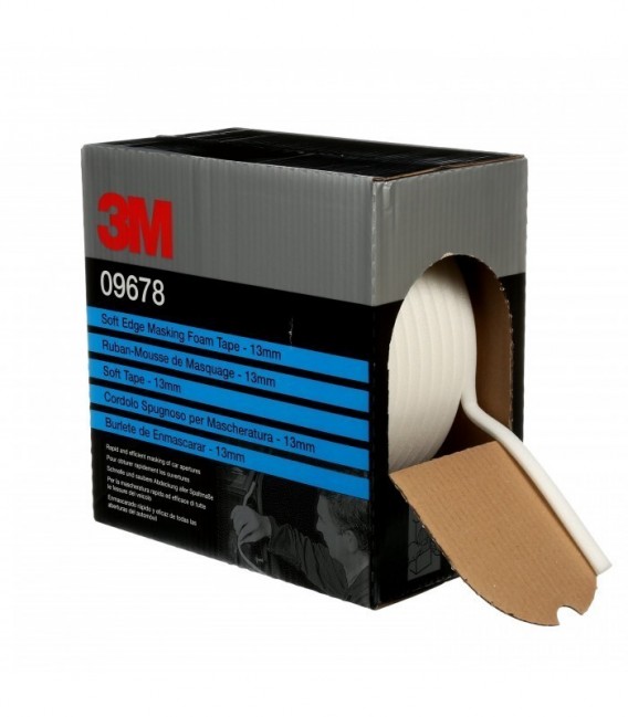 Spongy cord for masking 3M , White, 13 mm x 50 m, 09678