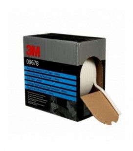 Cordolo spugnoso per mascheratura 3M™, conf. 3 pezzi, bianco, 13 mm x 50 m, 09678