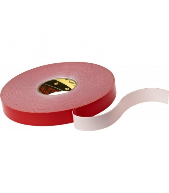 Tape 3M  VHB 4912F, White, 19 mm x 16.5 m, 2.0 mm