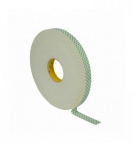 Polyurethane foam adhesive tape 3M  4026, Dirty white, 25 mm x 33 m, 1.6 mm