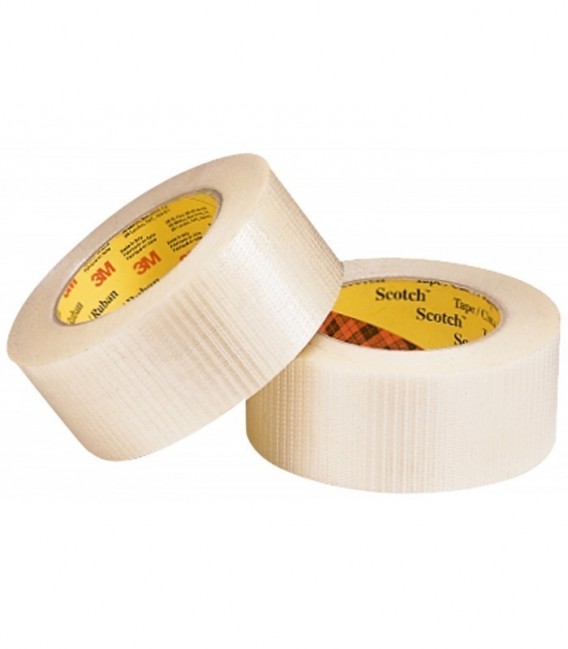 Nastro da imballo rinforzato universale bidirezionale Scotch® 8959, Trasparente, 50 mm x 50 m, 0.15 mm