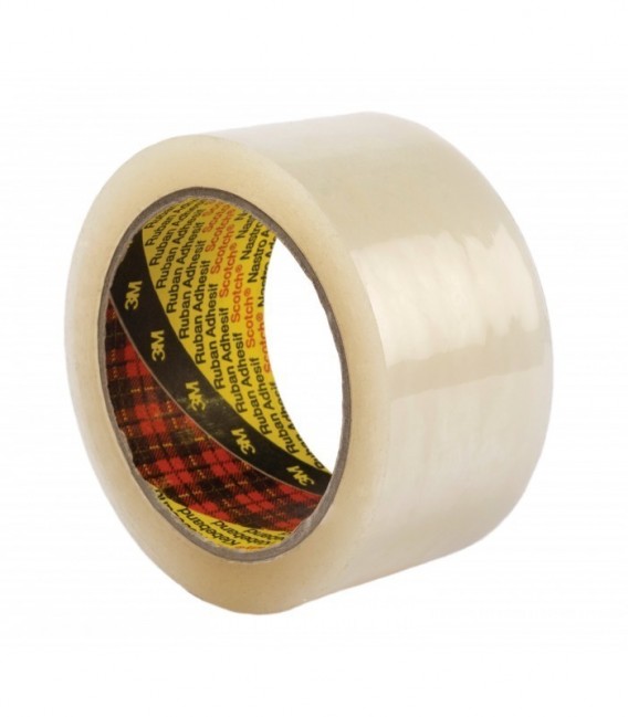 Packing tape Tartan 309, Transparent, 50 mm x 66 m
