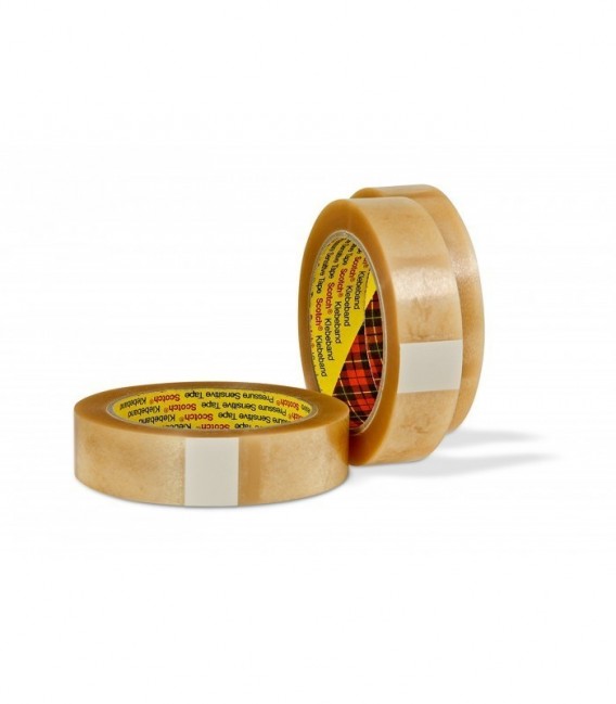 High Performance PVC Box Sealant Tape Scotch 6890, Transparent, 50 mm x 66 m