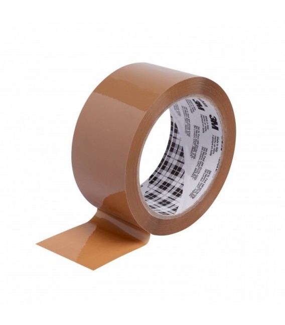 Packing tape Tartan 369, Brown, 50 mm x 66 m