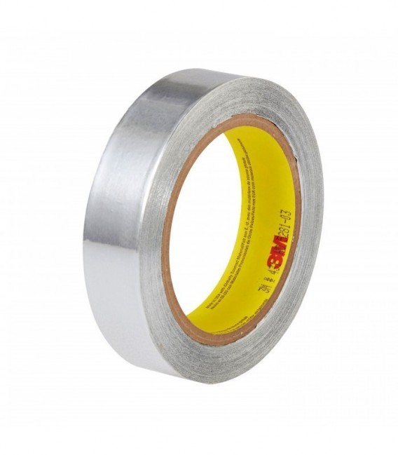 Nastro in alluminio 3M™ 431, Argento, 50 mm x 55 m, 0.09 mm