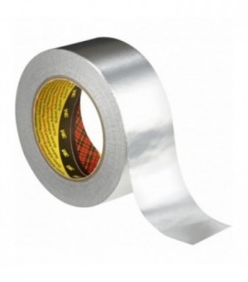 Aluminium foil tape 3M  1436, Silver, 50 mm x 50 m