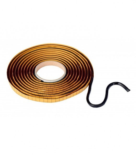 Butyl seal 3M  Scotch-Weld 5313, Black, 2 mm x 7 mm x 15 m