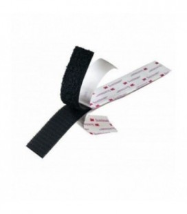 Fixing hook 3M  SJ3572, Black, 25 mm x 45.7 m, 3.8 mm